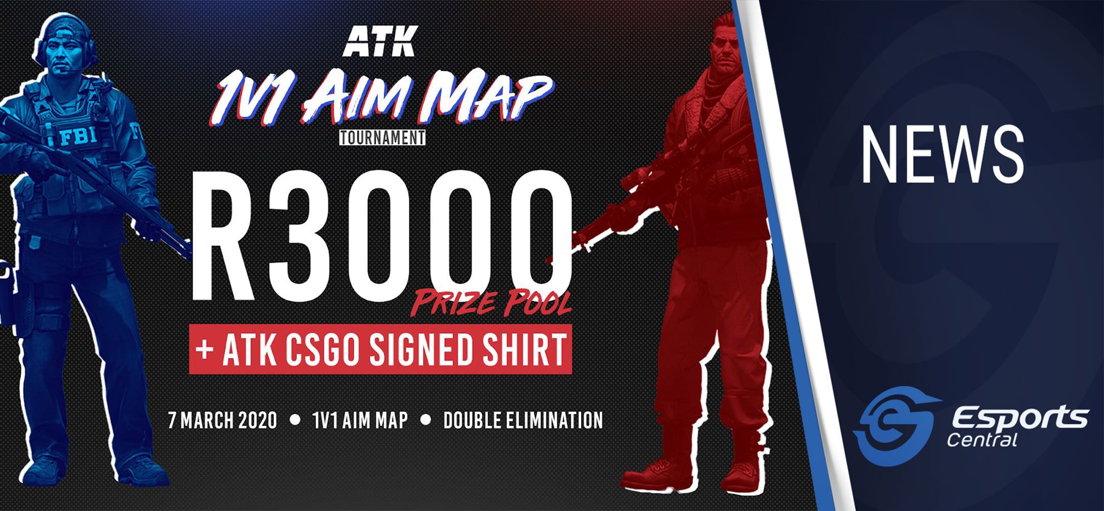 ATK Arena 1v1 CS:GO tournament