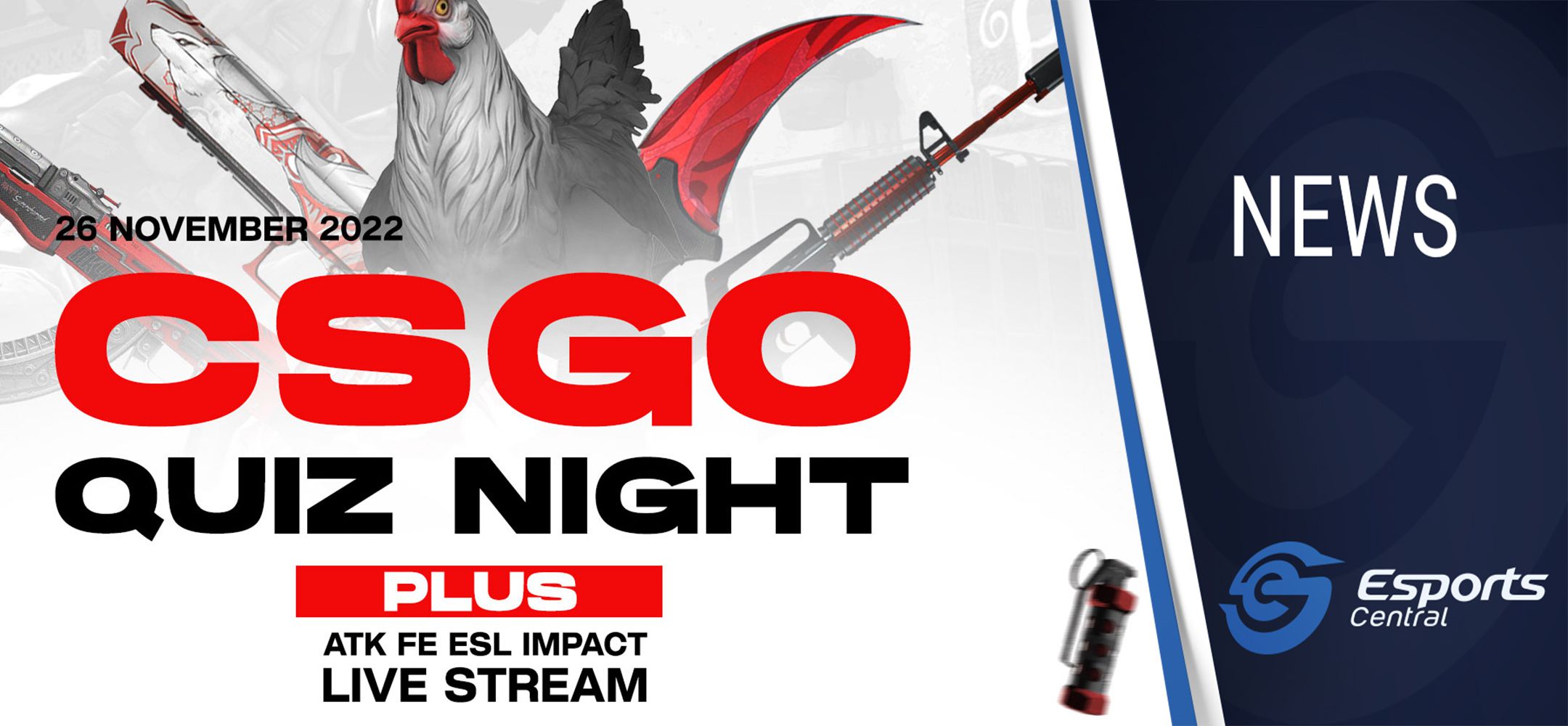 CSGO Quiz Night and ESL Impact S2 watch party at ATK Arena