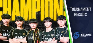 2025 Asia Invitational results and final standings