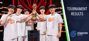 Complete results & final standings for MSI 2026